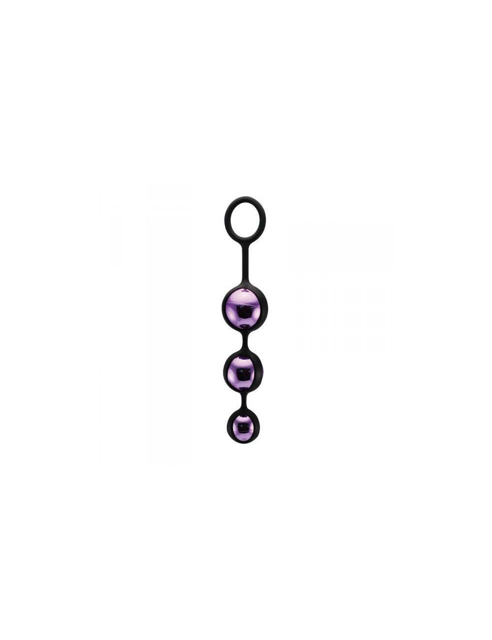 Toyz4lovers Triple Pleasure Balls – Metalowe kulki gejszy z obciążeniem
