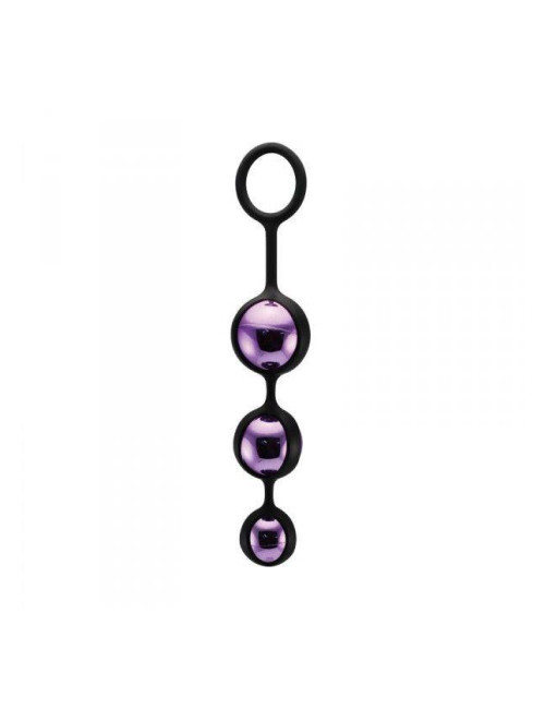 Toyz4lovers Triple Pleasure Balls – Metalowe kulki gejszy z obciążeniem