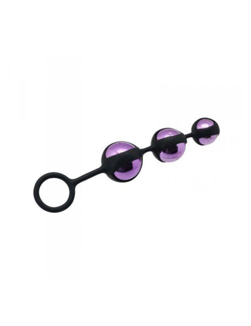 Toyz4lovers Triple Pleasure Balls – Metalowe kulki gejszy z obciążeniem
