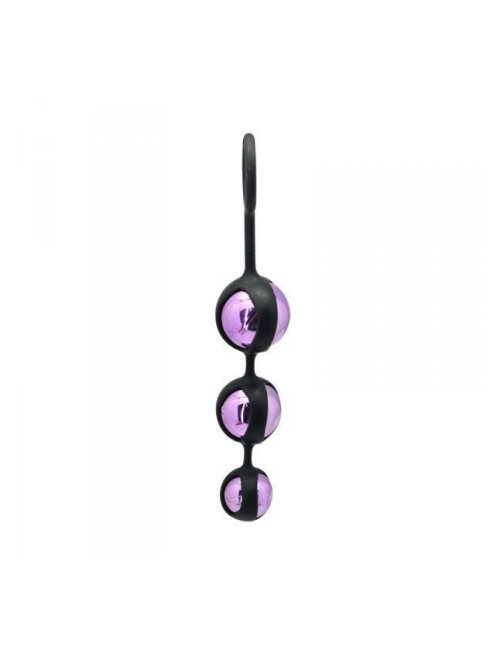 Toyz4lovers Triple Pleasure Balls – Metalowe kulki gejszy z obciążeniem