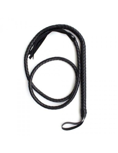 Skórzany pejcz flogger Frusta Indy Toyz4lovers czarny