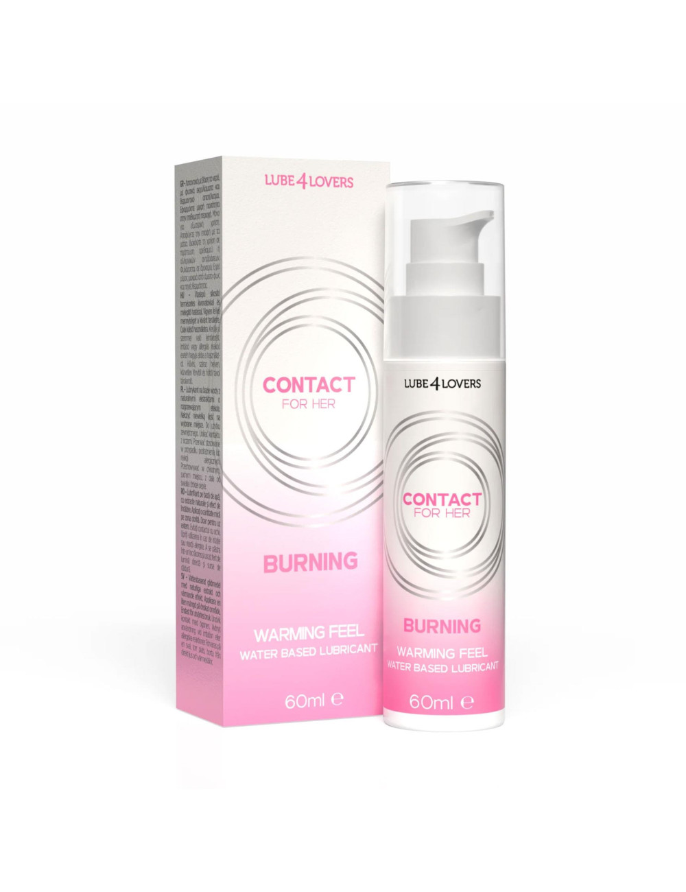 Lubrykant Vaginalny Burning 60 ml - rozgrzewający żel Afrodyzjak Stymulujący