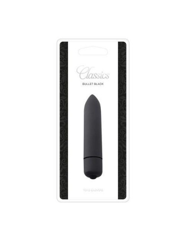 Mini Wibrator Bullet Classics Black Toyz4lovers