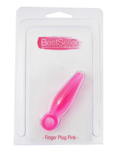 Plug-JAMMY JELLY ANAL FINGER PLUG PINK