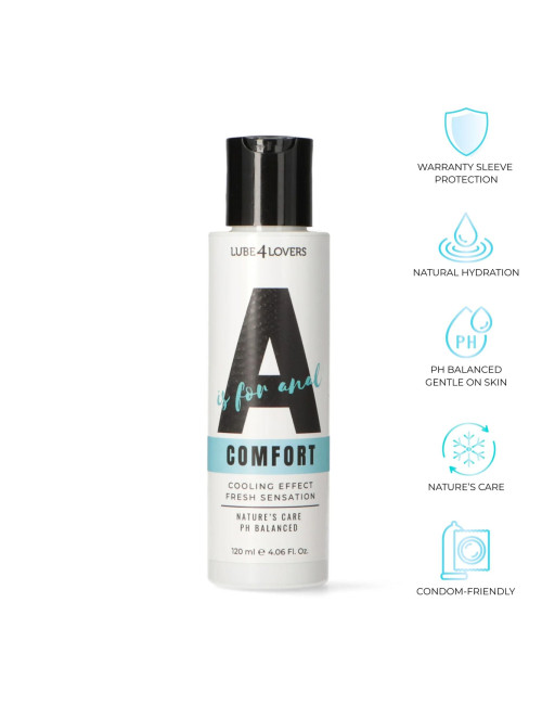 A is for Comfort Lubrykant Analny Wodny 120 ml Afrodyzjaki pH Zrównoważone Chłodzący