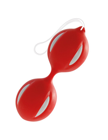 Kulki-PALLINE CANDY BALLS CHERRY RED