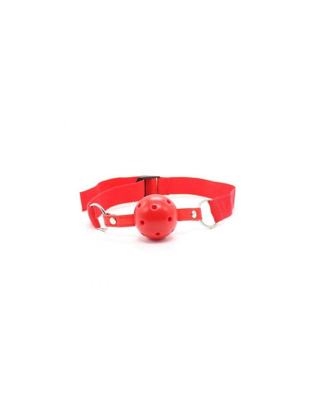 Knebel-Easy Breathable Ball Gag (rosso)