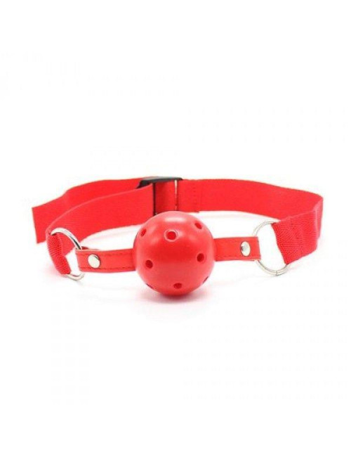 Knebel-Easy Breathable Ball Gag (rosso)