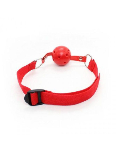 Knebel-Easy Breathable Ball Gag (rosso)
