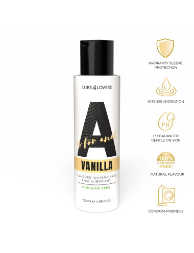 Anal Lubricant A Is for Vanilla 120 ml
