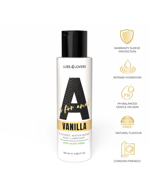 Anal Lubricant A Is for Vanilla 120 ml