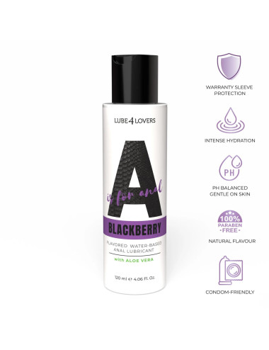 Anal Lubricant A Is for Blackberry 120 ml