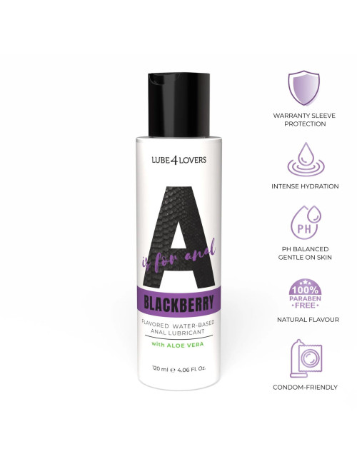 Anal Lubricant A Is for Blackberry 120 ml