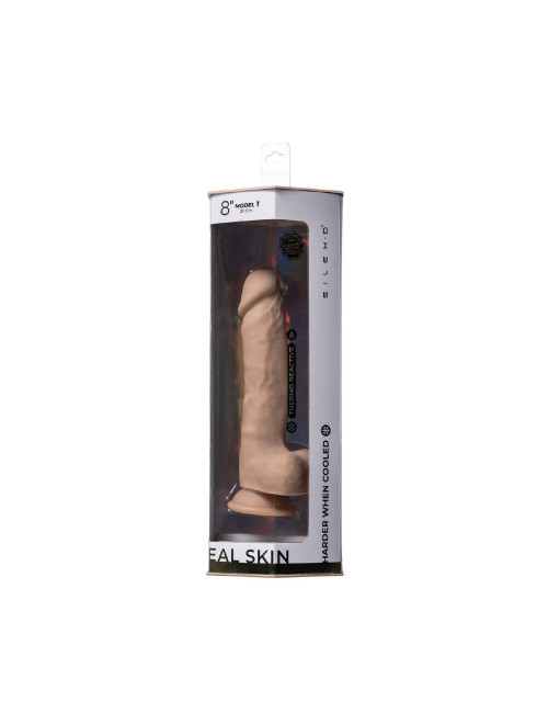 Silexd Real Skin Model 1 - Cieliste Dildo 8"