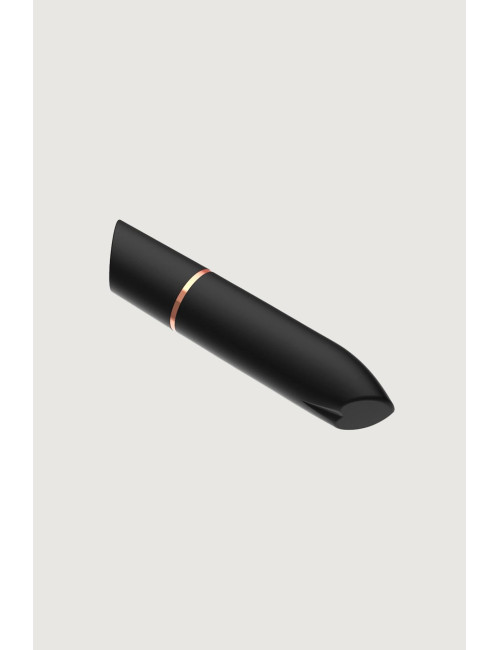 Rocket Black Rechargeable Bullet – Mini Wibrator, 10 Trybów, Wodoodporny USB, Dyskretny Pocisk, Zabawki erotyczne