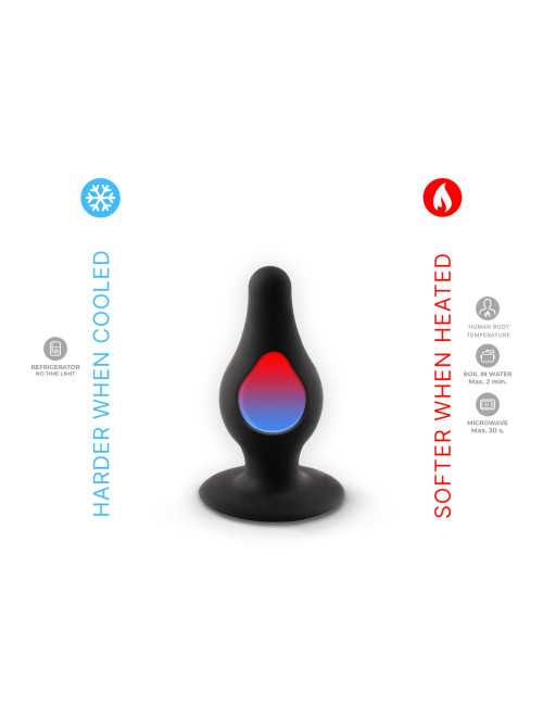 Silexd Plug Model 2 S Black - Czarny korek analny