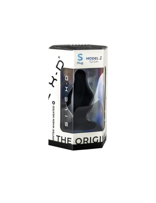 Silexd Plug Model 2 S Black - Czarny korek analny