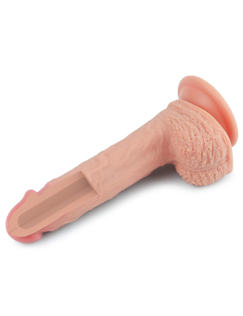 Lovetoy Realistyczne Dildo z Platynowego Silikonu 8,5 cala
