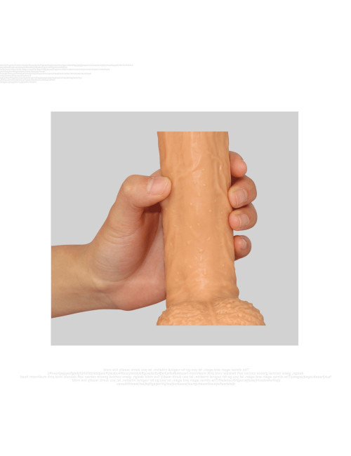 Lovetoy Realistyczne Dildo z Platynowego Silikonu 8,5 cala