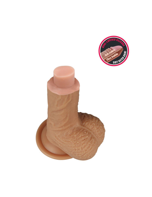 Lovetoy Realistyczne Dildo z Platynowego Silikonu 8,5 cala