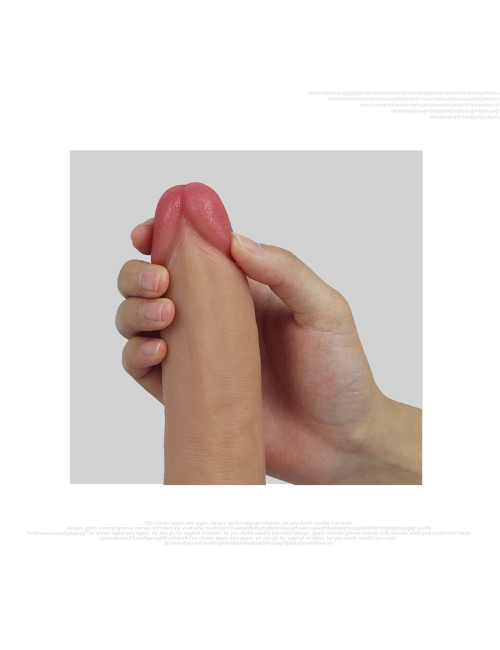 Lovetoy Realistyczne Dildo z Platynowego Silikonu 8 cali