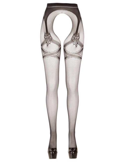 Cottelli LEGWEAR Rajstopy bez Kroku L/XL