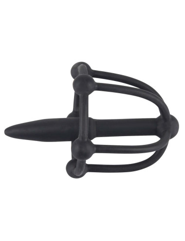 Penis Plug with Glans Cage