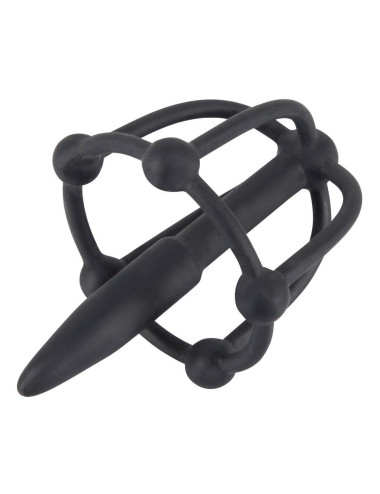 Penis Plug with Glans Cage