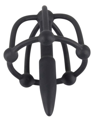 Penis Plug with Glans Cage