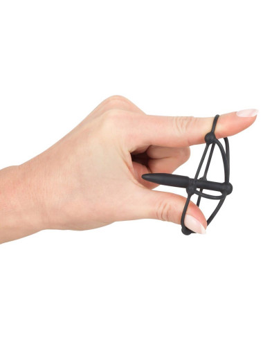 Penis Plug with Glans Cage