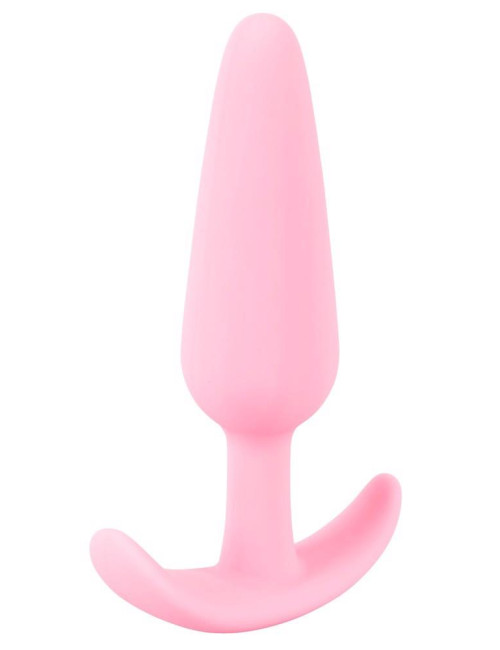 Cuties Plugs Rose – Różowy, silikonowy mini plug analny