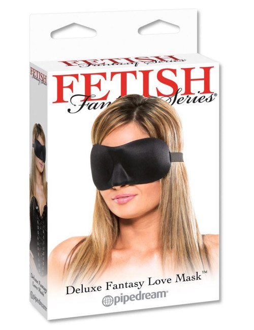 FFS Deluxe Fantasy Love Mask – Maska BDSM Oczu, komfortowa, elastyczna