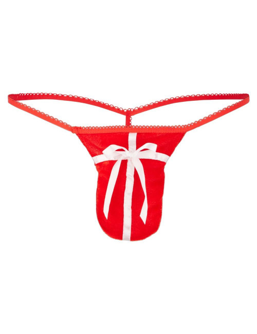Svenjoyment Velvet Red – Czerwone męskie stringi S-L