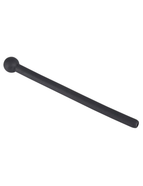 Penis Plug Pas Cnoty czarny - Zabawki BDSM, silikon, 11,8 cm