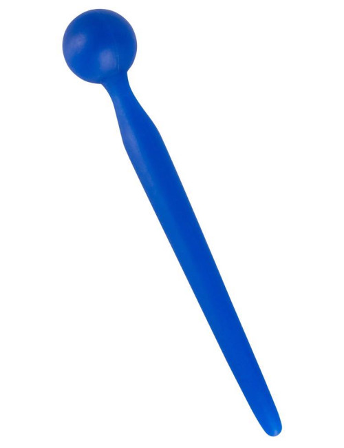 Penis Plug Sperm Stopper - Pas Cnoty, silikonowy, 9,6 cm, Ø 0,4-0,8 cm, BDSM
