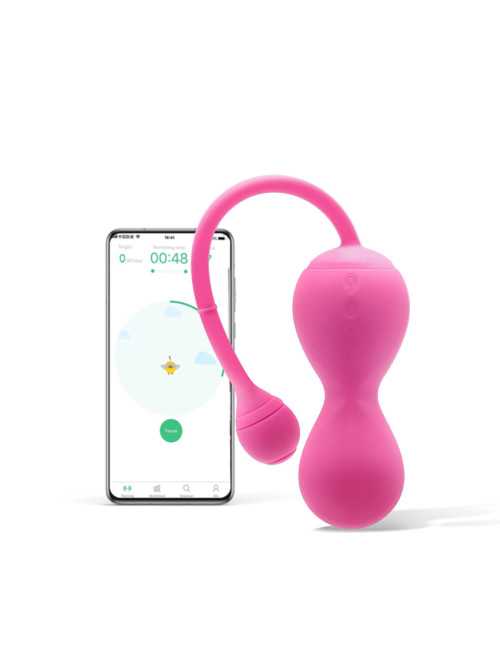 Magic Motion Smart Kegel Master Kulki Gejszy Różowe