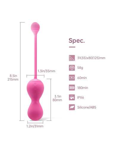 Magic Motion - Smart Kegel Master Balls Pink