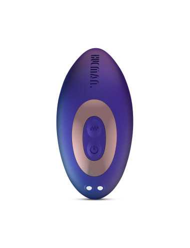 Hueman - Voyager Vibrating Butt Plug With Tapping - Purple