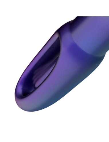 Hueman - Voyager Vibrating Butt Plug With Tapping - Purple