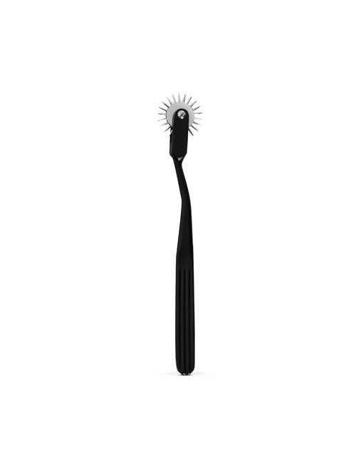 Pinwheel 1-Wheel Black – Koło Wartenberga, Zabawki BDSM, Zabawki medyczne, Stal nierdzewna