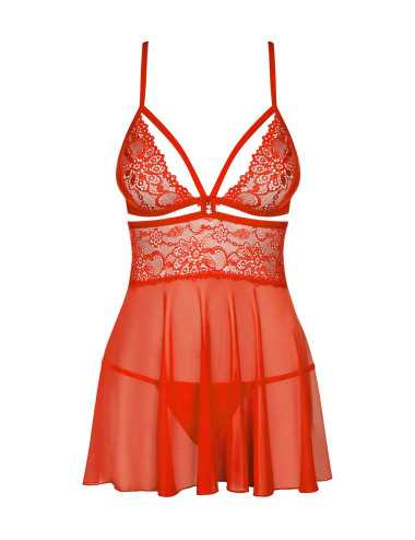 Bielizna-838-BAB-3 babydoll i stringi  S/M