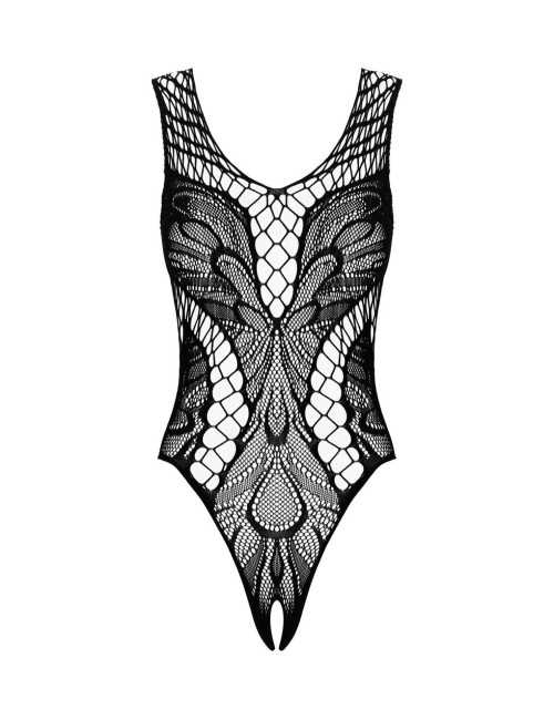 Obsessive Body B138 - czarne zmysłowe body S/M/L