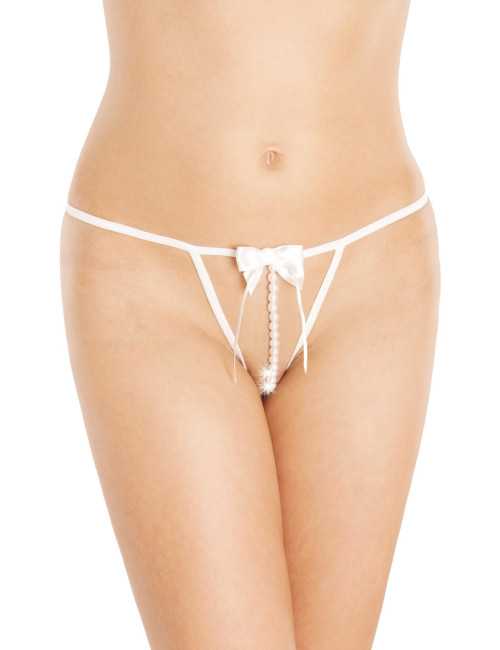 SoftLine Collection Damskie stringi 2356 białe S/L