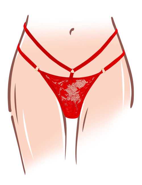 Divine Panty Vibe Red