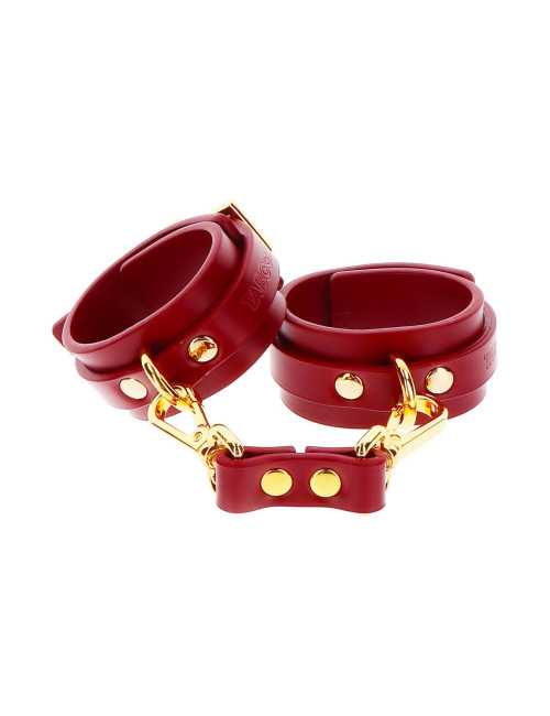 Taboom Czerwone Kajdanki na Nadgarstki Wrist Cuffs
