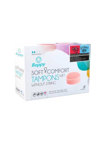 Beppy Soft & Comfort Wet 8pcs Natural