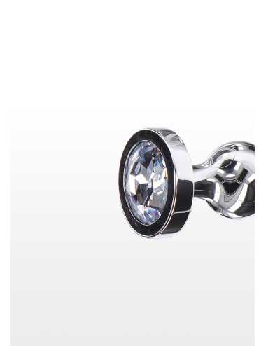 Diamond Star Beads Large Silver