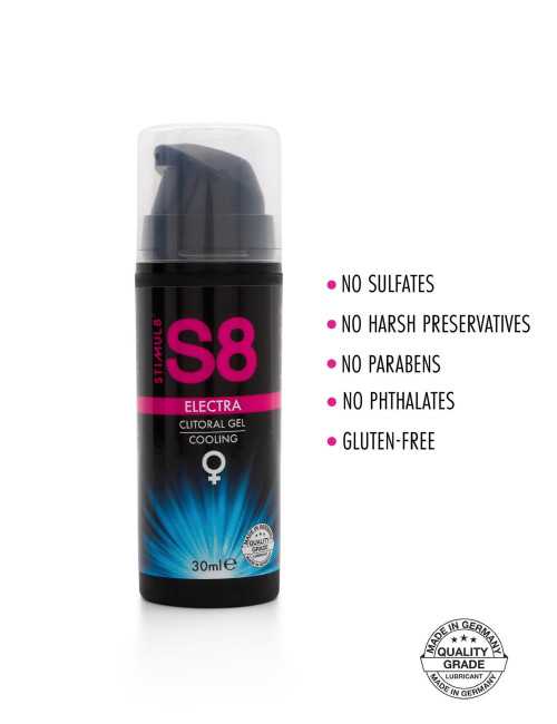 S8 Electra Clitoral Gel 30ml Cooling
