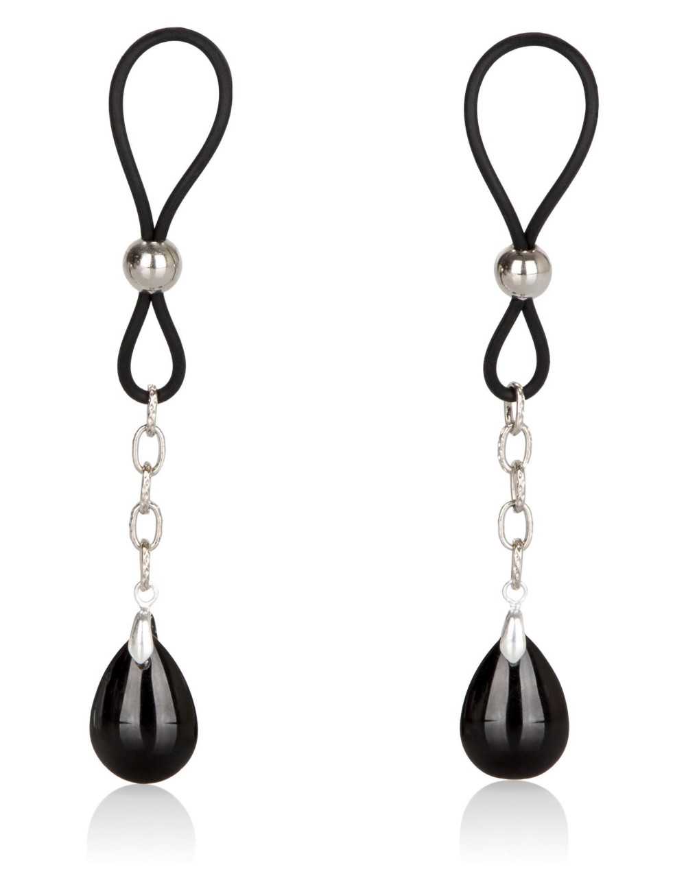 Calexotics Nonpierce Nipple Jewelry Black – Ozdoby na sutki