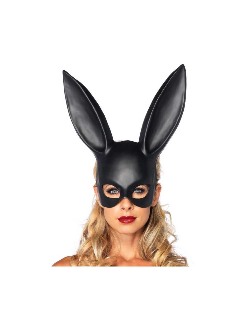 Masquerade Rabbit Mask Black